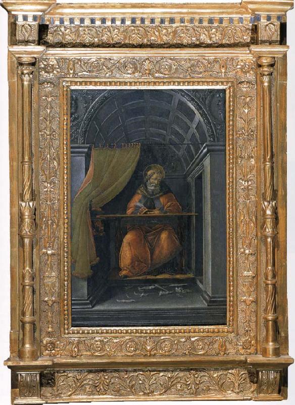 Sandro Botticelli St. Augustine in the study Germany oil painting art